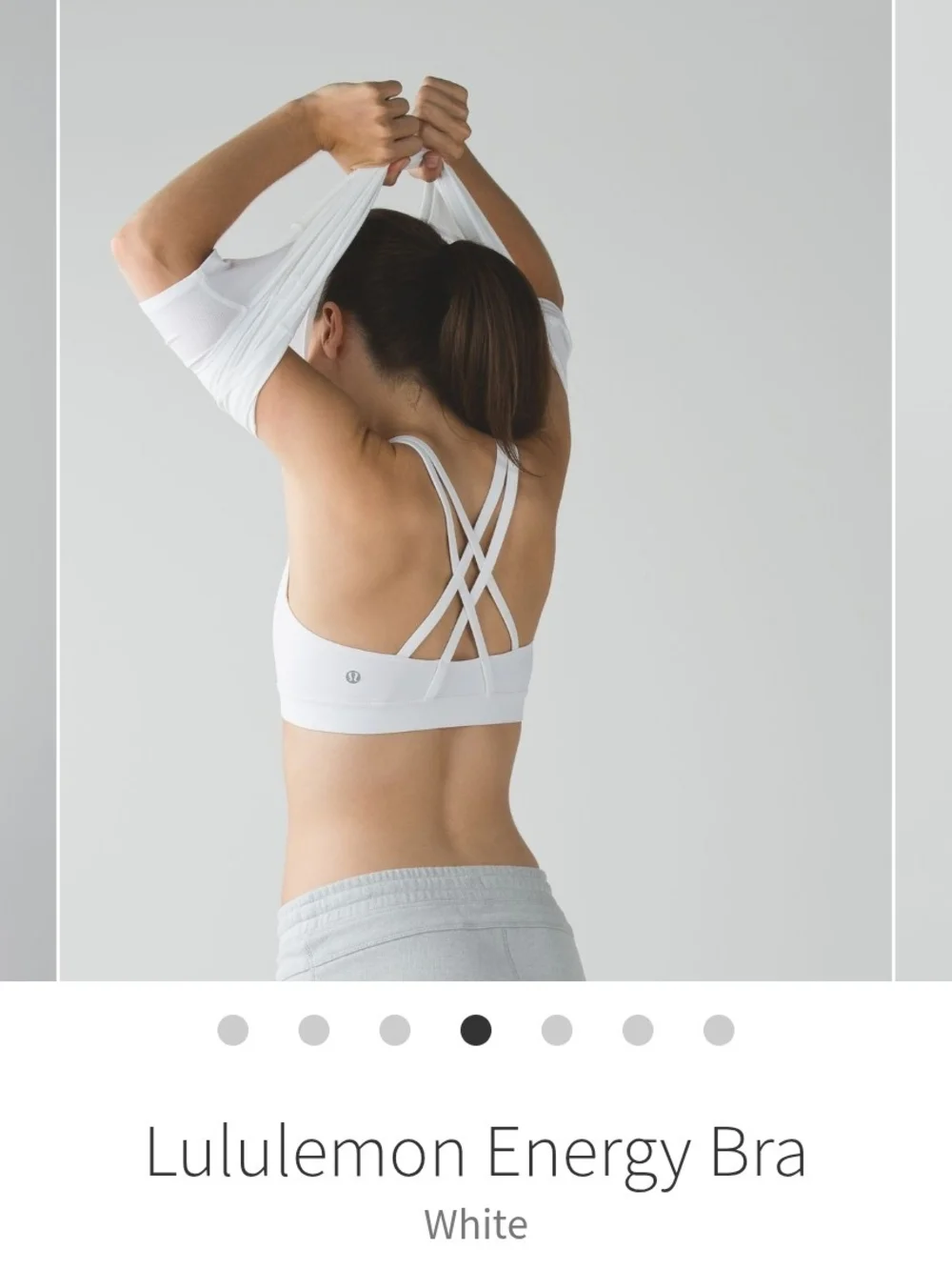 Lululemon Energy Bra Size Lululemon's size 32B-32C